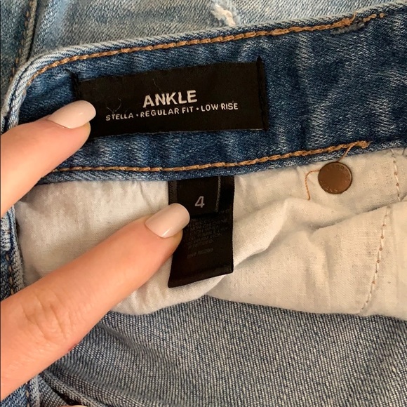 Express Stella ankle regular fit lowrise jeans - Picture 6 of 7